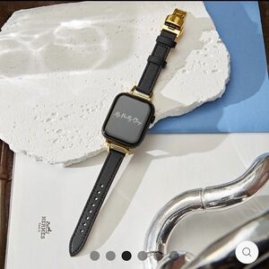 Black and Gold Smartwatch